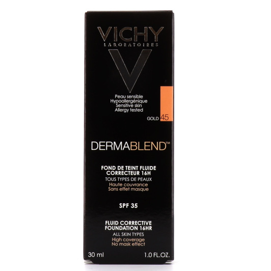 Fond de teint fluide correcteur 16h Vichy Dermablend