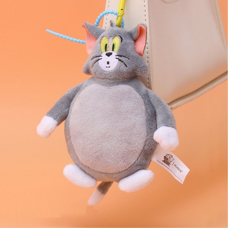 HUGKIS - Tom & Jerry Pluche Tashanger Sleutelhanger (Verschillende Ontwerpen)