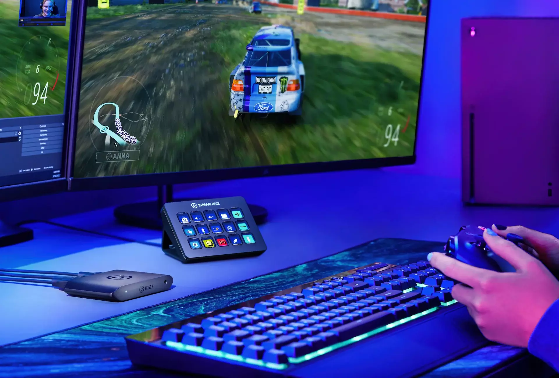 Clavier Elgato Stream Deck Noir