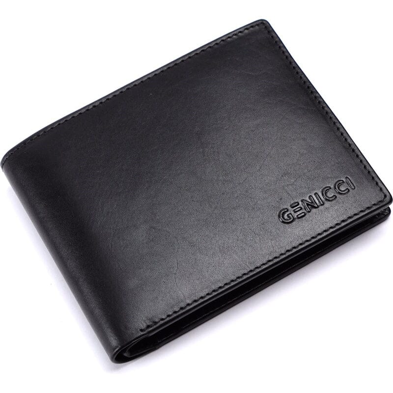 Genicci Noble Clinton Heren Portemonnee Black