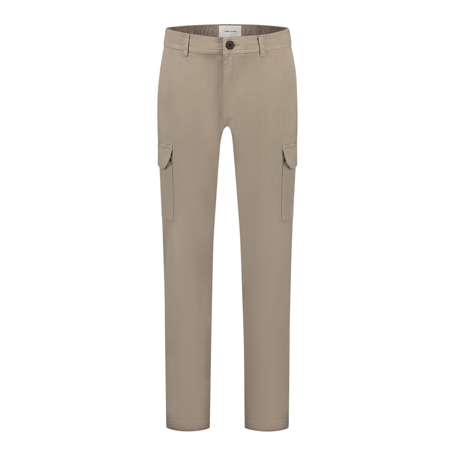 PURE PATH  Garment Dyo Cargo Pants