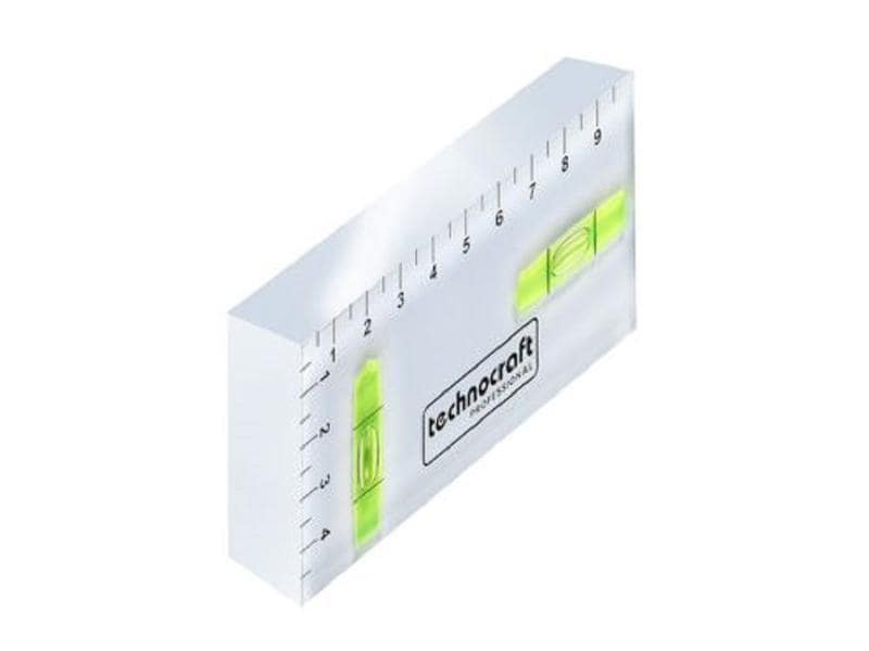 Technocraft Wasserwaage Mini Kompakte, vielfältig einsetzbare Mini-Wasserwaage