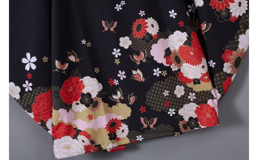 Esquerada - Kimono-jasje met bloemen