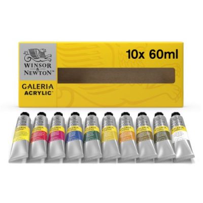 Winsor & Newton Galeria Acrylic Paint Set : 10x60ml