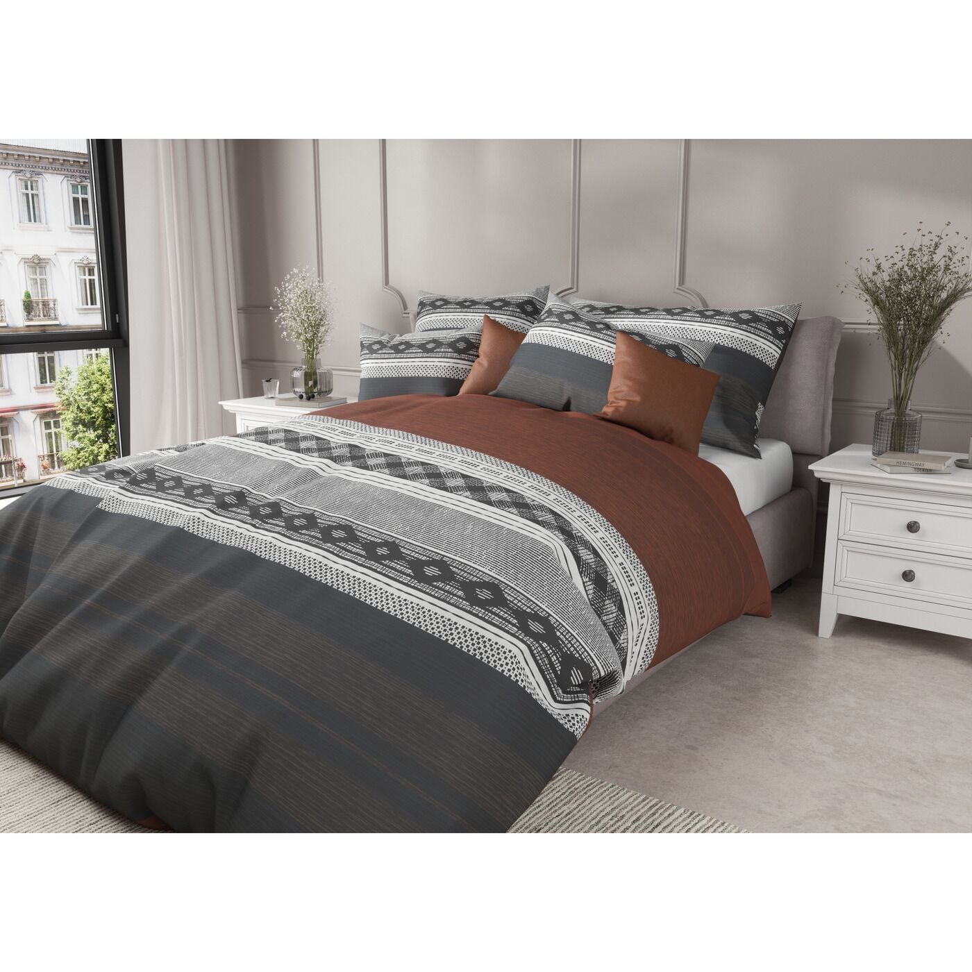Home FashionSatin Bettwäsche «Abisko»