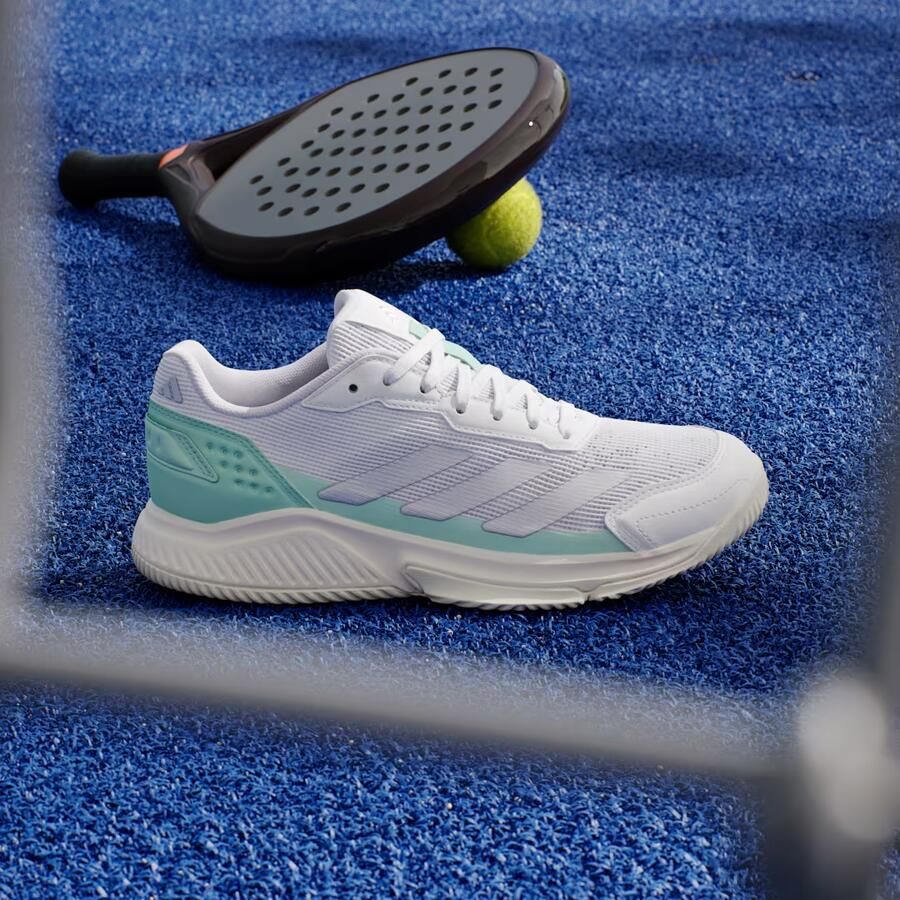 Adidas Performance Courtquick Padel Schoenen Dames Wit