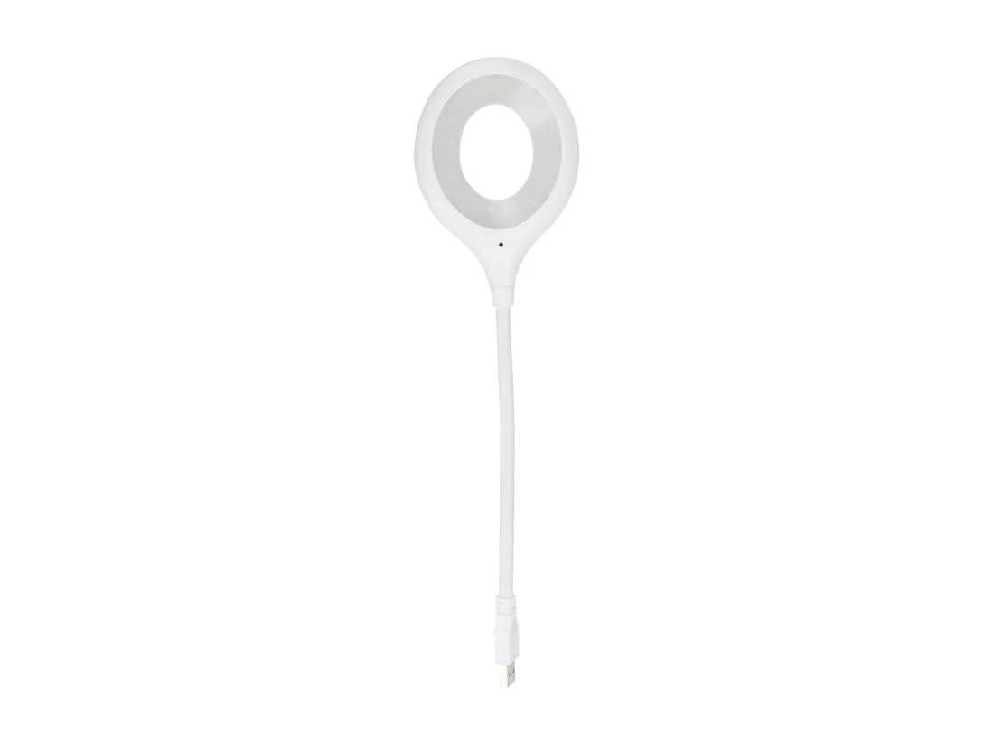 Lampada Well Home avec commande vocale blanche H.32cm