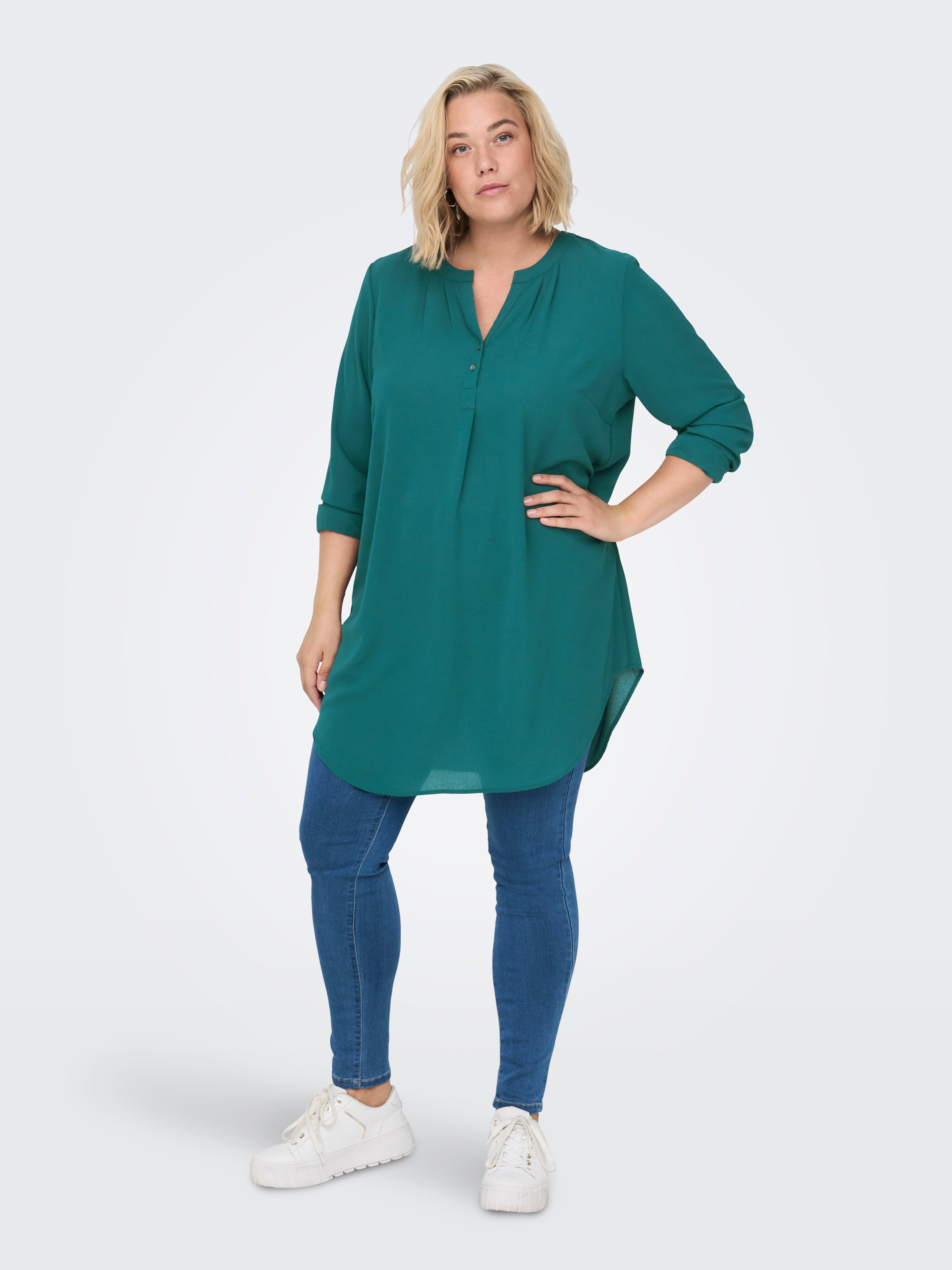 CARLUXJOY Top Deep Teal