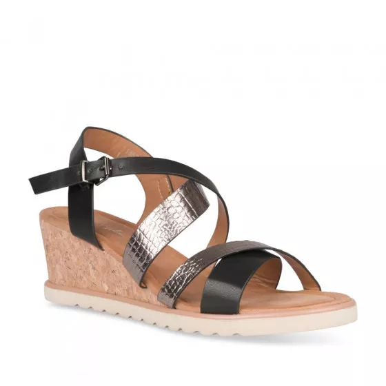 Sandales NOIR LADY GLAM