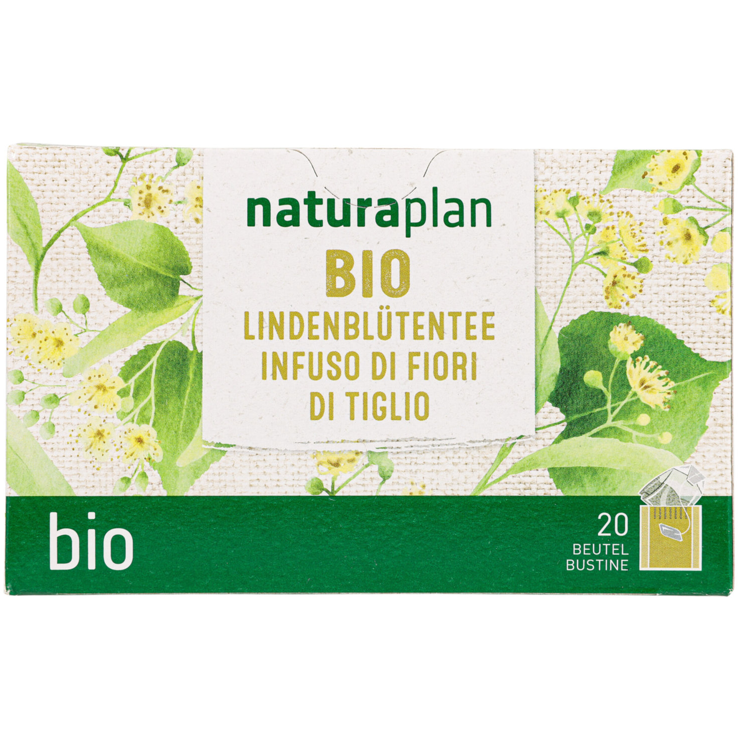Naturaplan Bio Lindenblütentee 20 Beutel