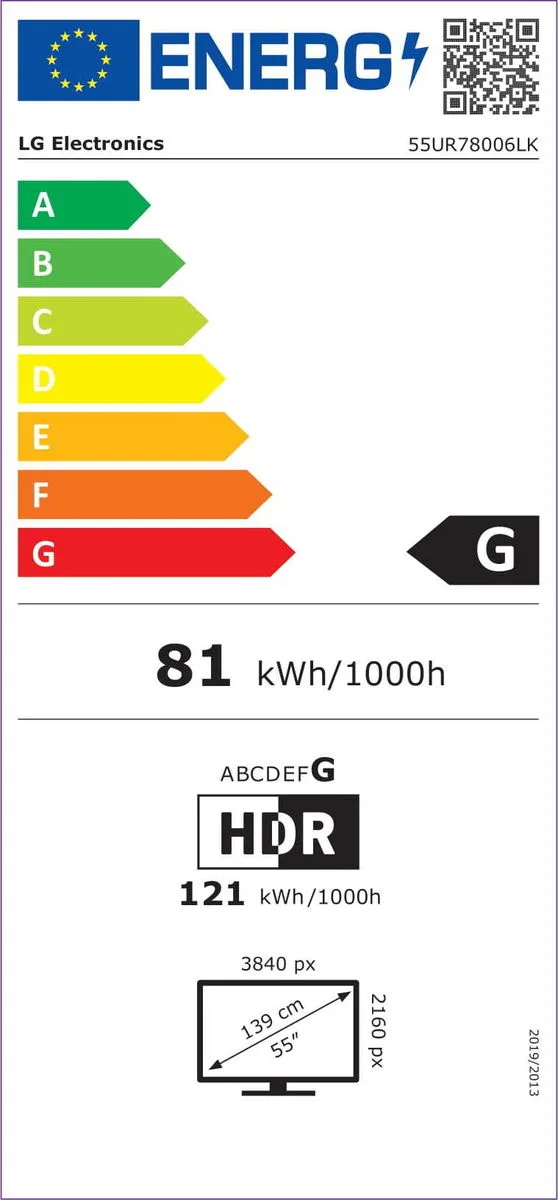 LG 55UR78 TV UHD 4K