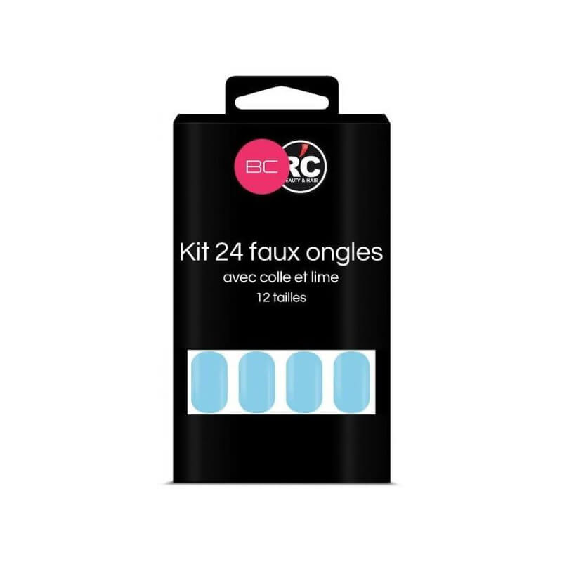 Boîte de 24 tips faux-ongles Beauty Coiffure