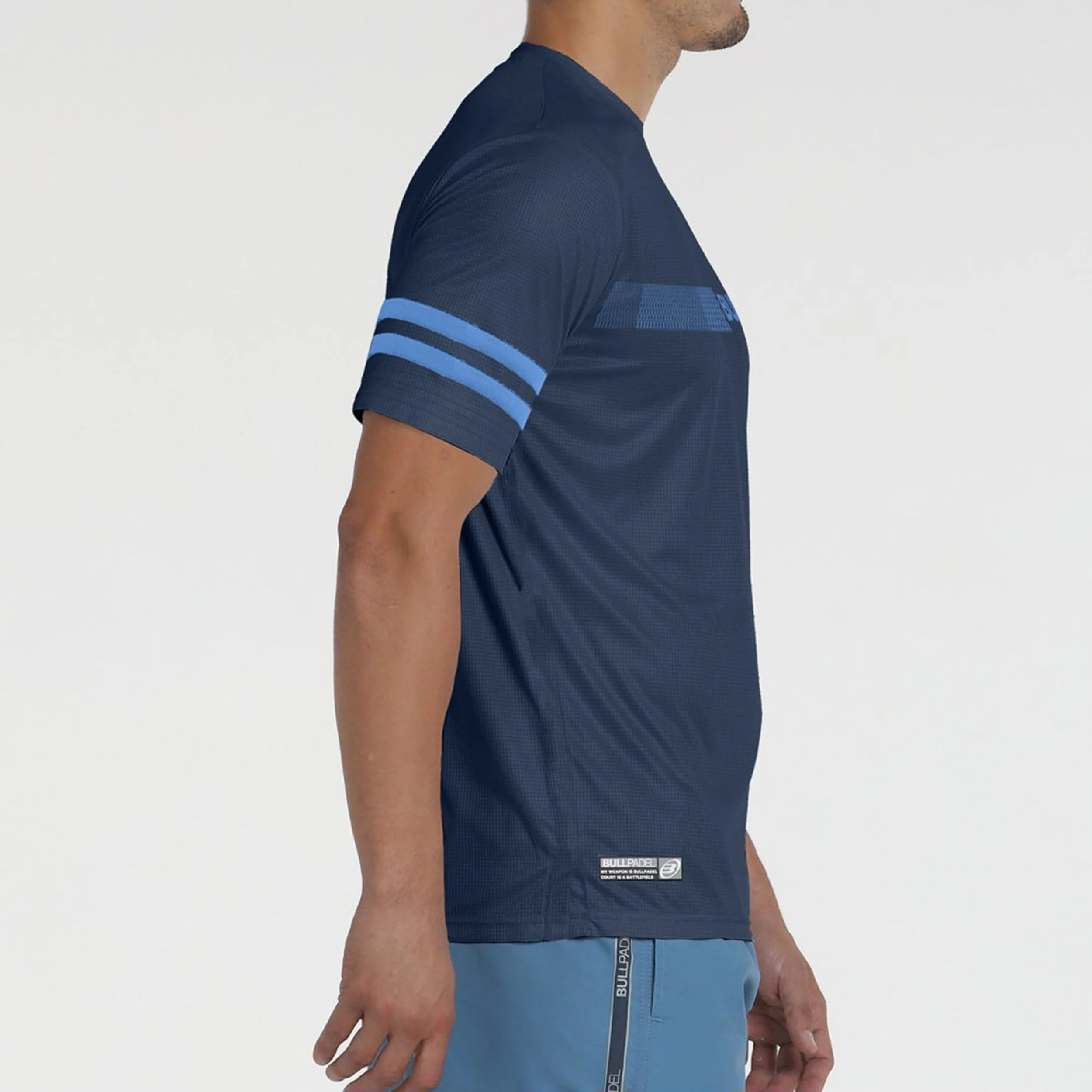 Bullpadel Berro T-shirt Hommes - Bleu Foncé