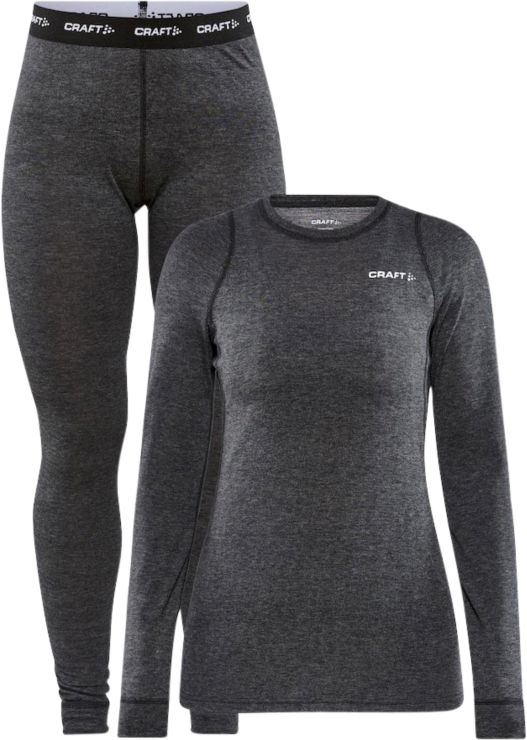 CraftCore Merino - schwarz