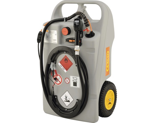 CEMO 60 L Diesel Mobiel Tanksysteem met Elektrische Pompwagen
