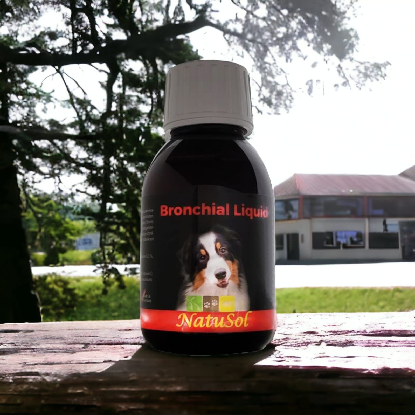 NatuSol Bronchial Liquid für Hunde - Wertvolle natürliche Kräuter zur Unterstützung der Atemwege