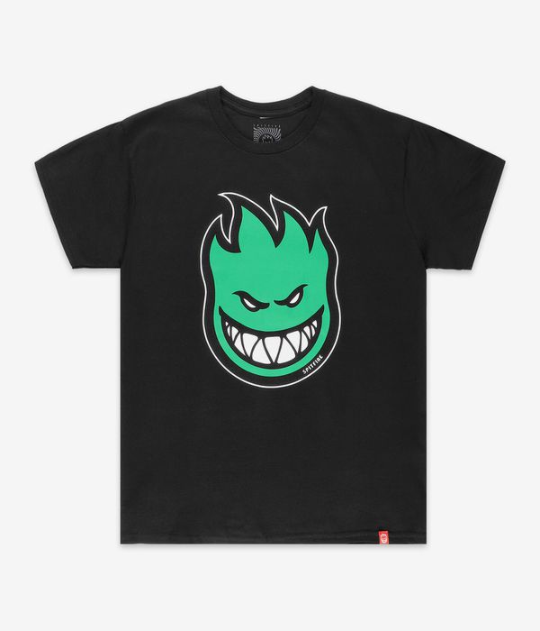 Spitfire Bighead Fill T-Shirt (black green)