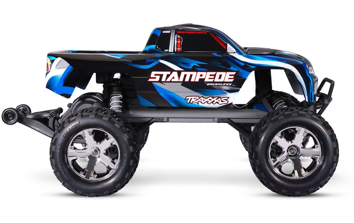 Monster Truck Stampede HD BL-2s 2WD Blau, ARTR, 1:10<br>Robuster 2WD Monstertruck