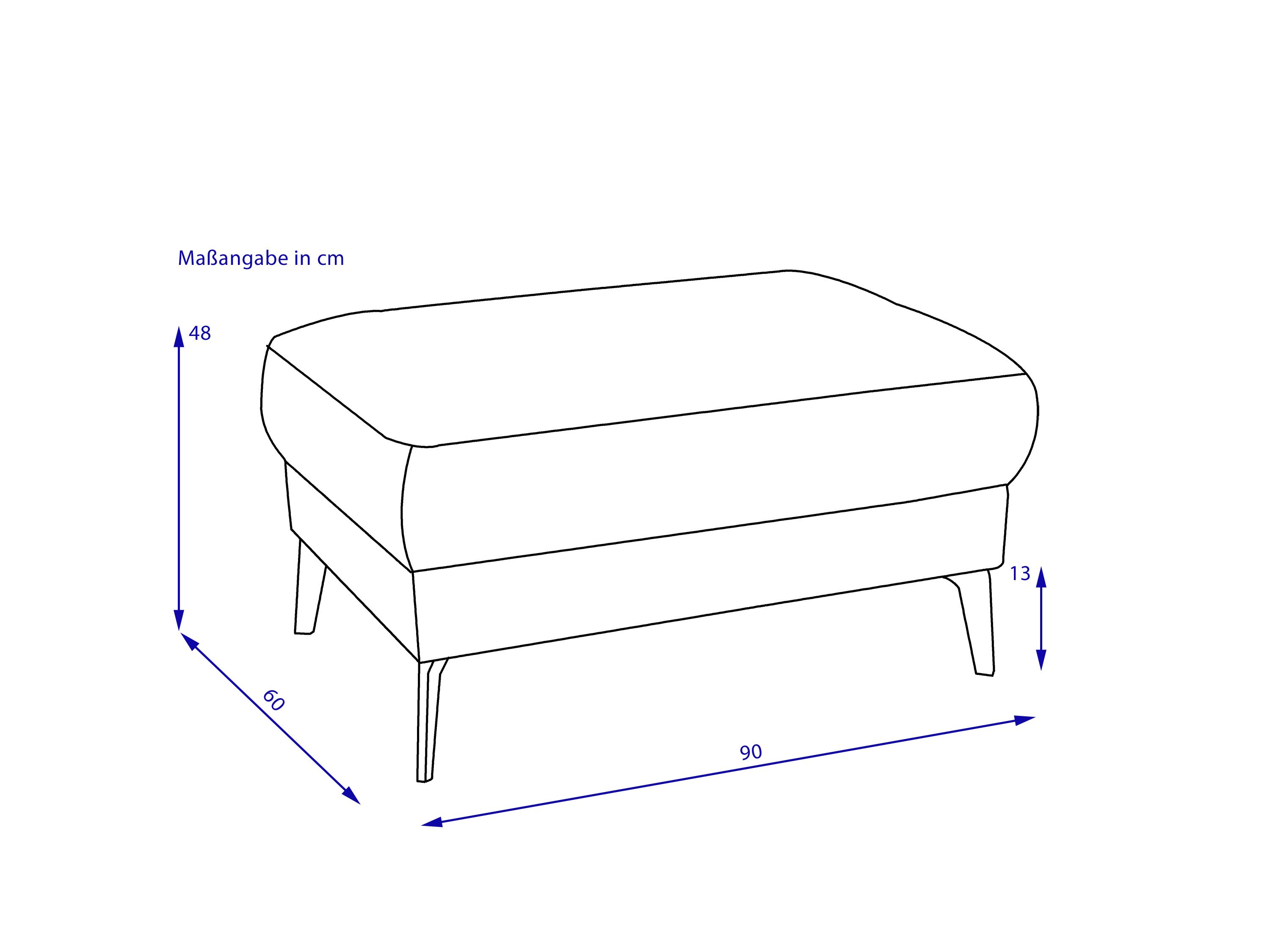 Hocker KALIA mustard