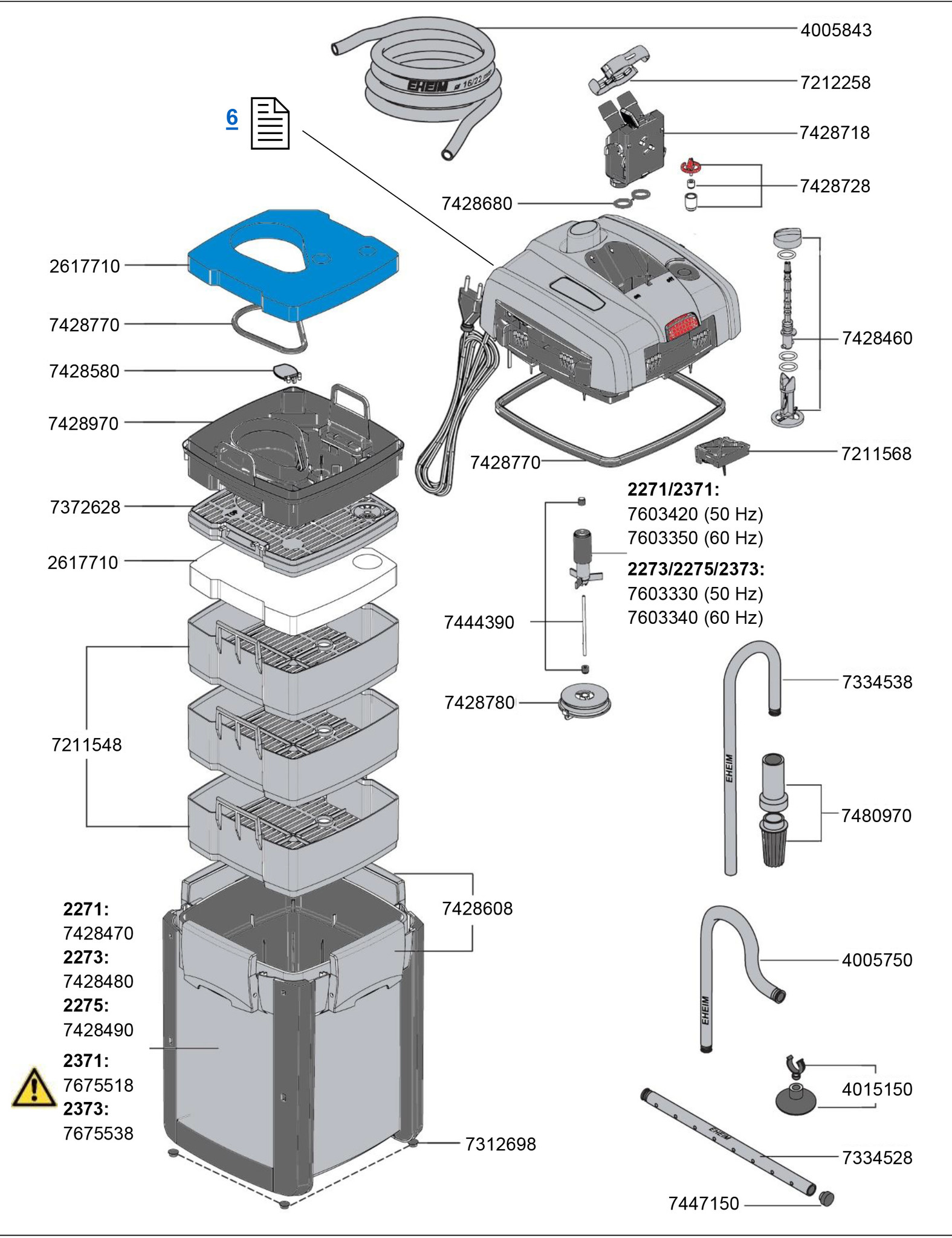 Eheim Professionel 4  plus 350 buitenfilter (2273)