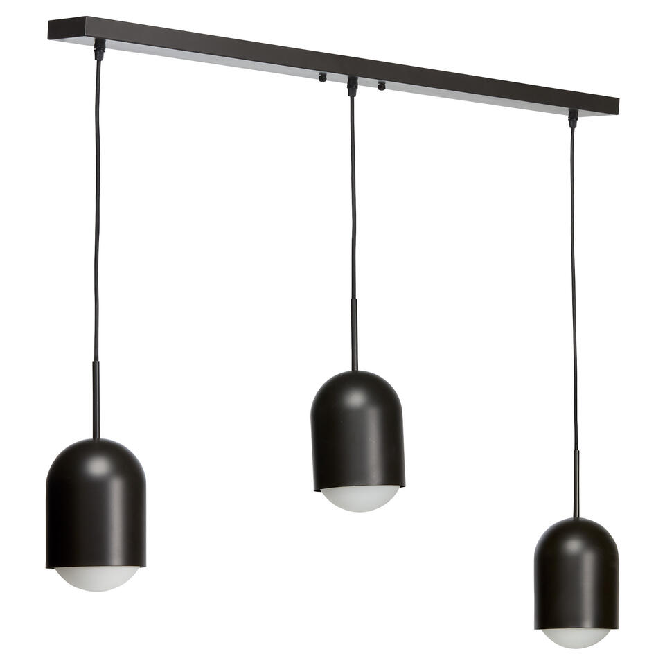 Hanglamp Beanie 3-Lichts Zwart