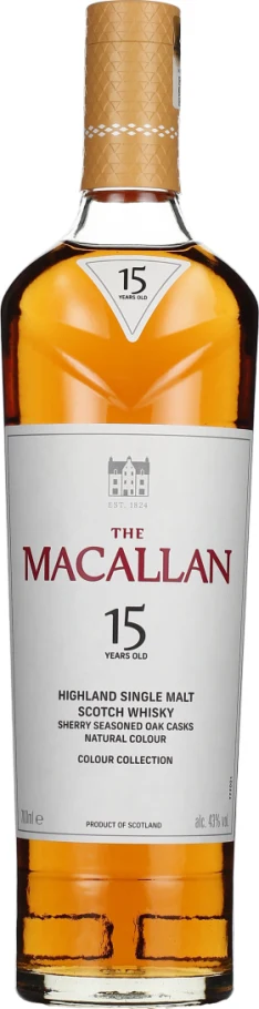 THE MACALLAN 15 YEARS COLOUR COLLECTION 70CL