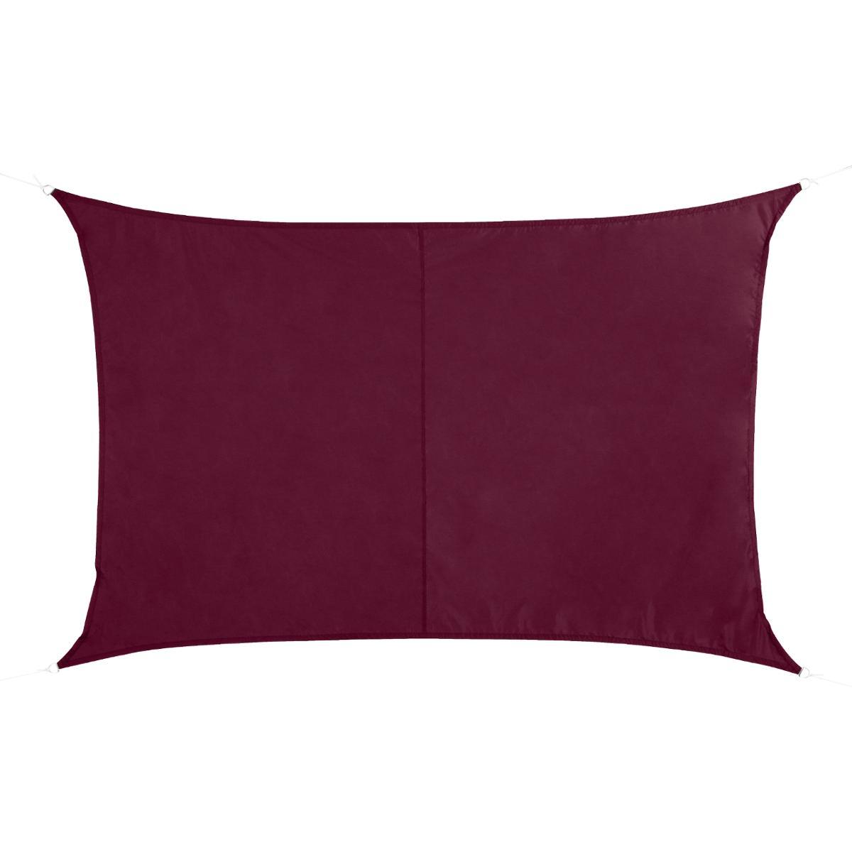 TOILE SOLAIRE CURACAO 2X3M BORDEAUX