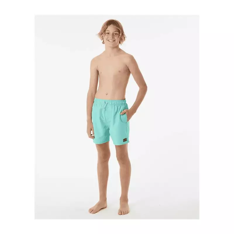 BoardShort junior RIPCURL Offset Volley -Boy Aqua