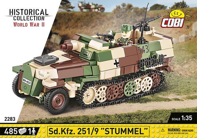 COBI 2283 Sd.Kfz. 251/9 Stummel