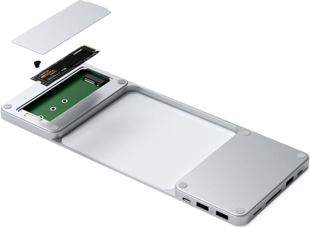 Satechi 24” iMac 2021 ladestation (sølv)