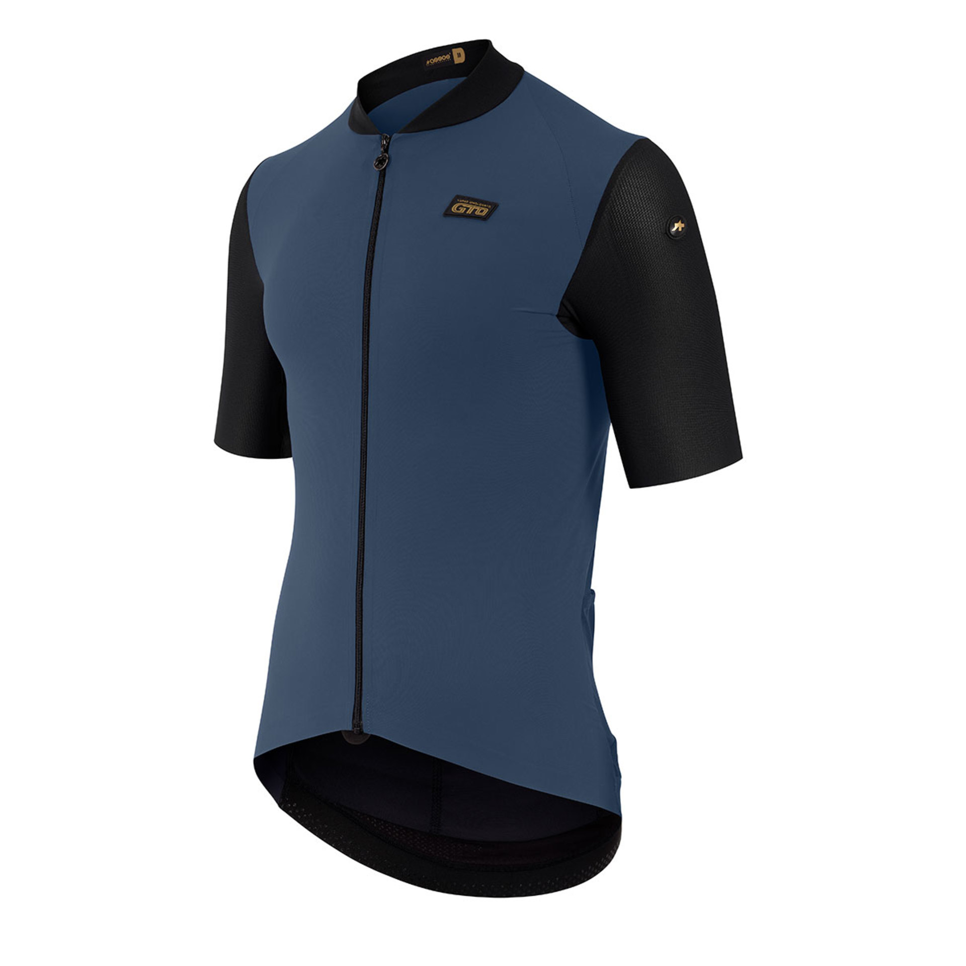 Assos MILLE GTO C2 Fietsshirt Korte Mouwen Blauw/Zwart Heren