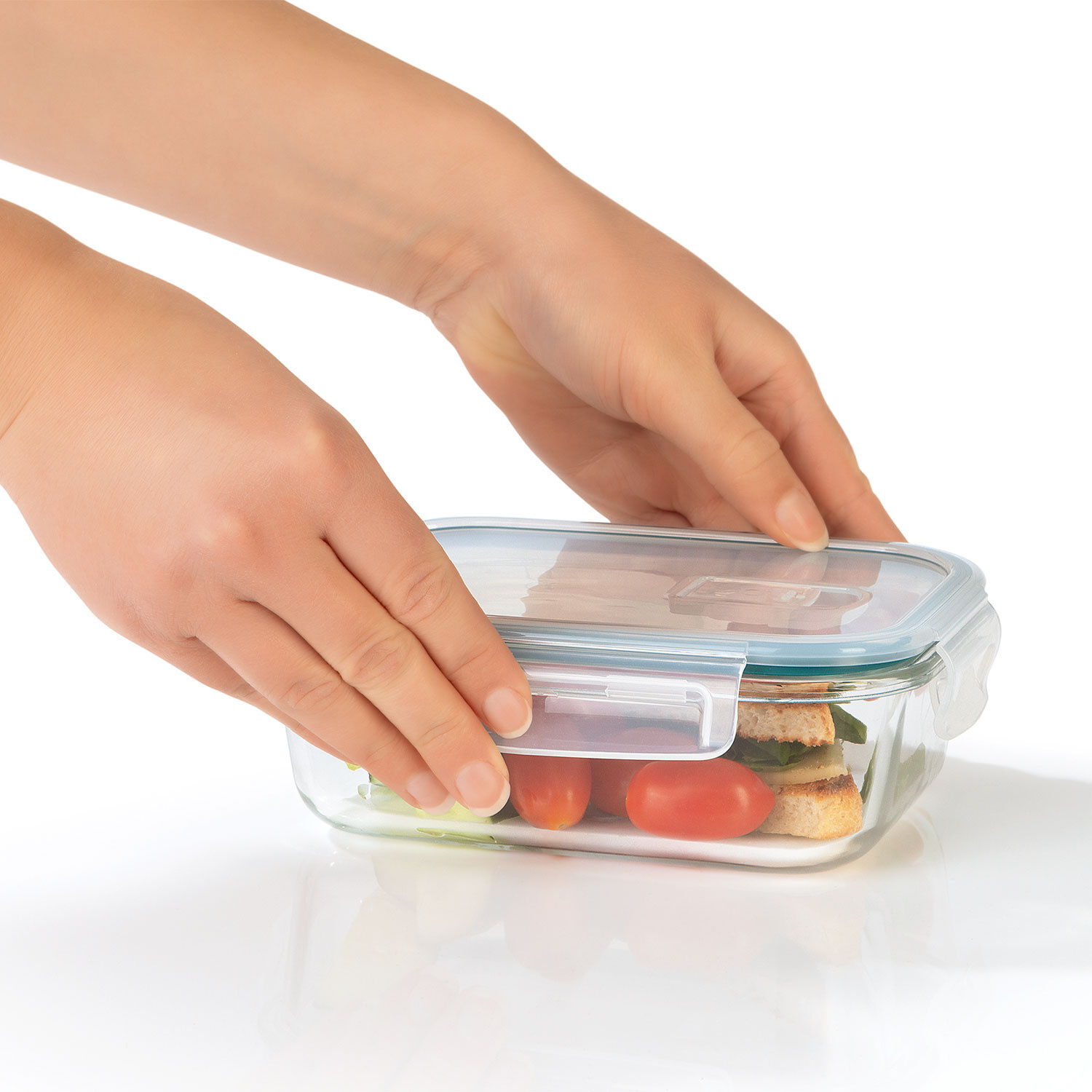 Gourmetmaxx Frischhaltedosen Klick-It 3-er Set
