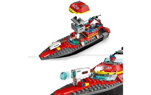 LEGO® Konstruktionsspielsteine »Feuerwehrboot«