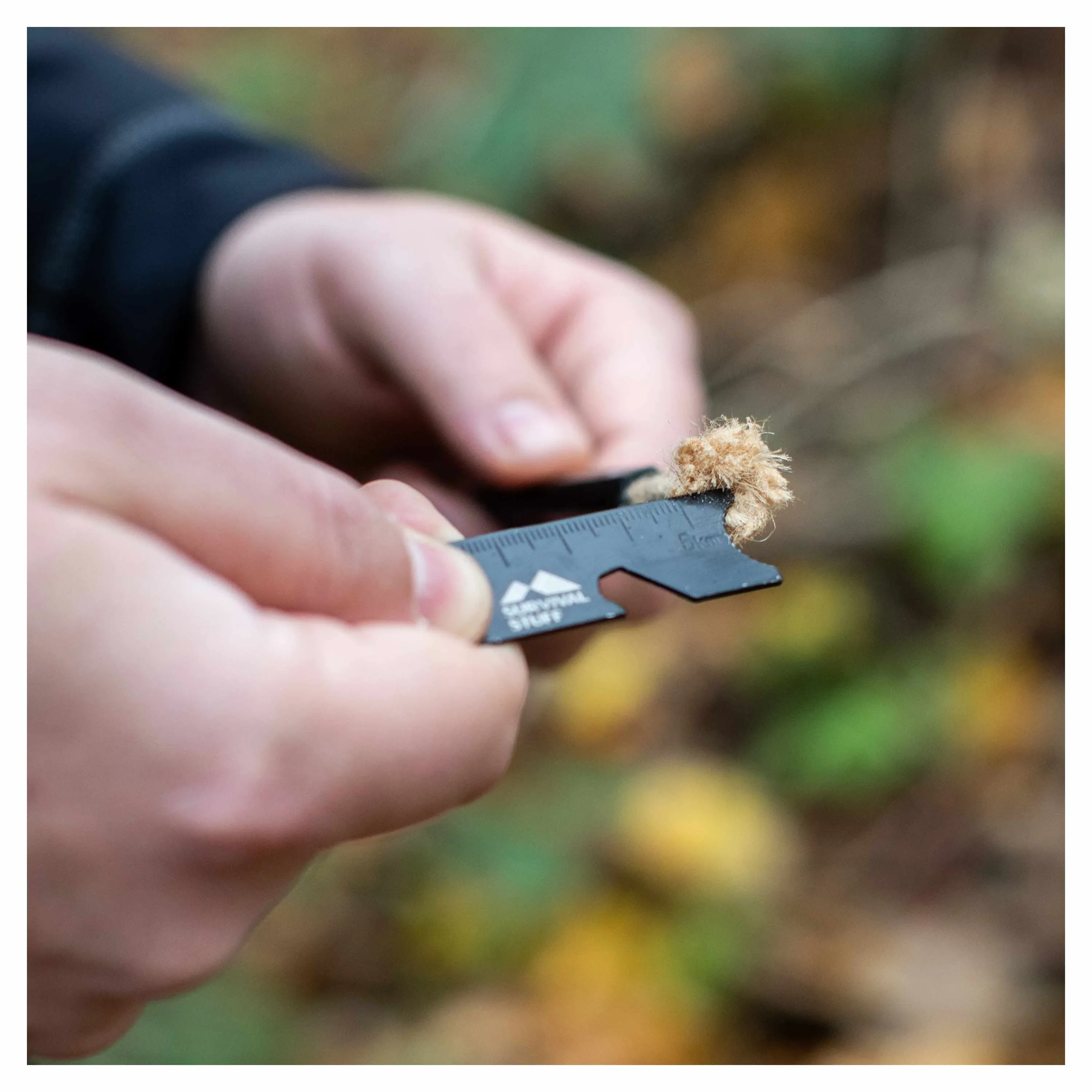 Survival Stuff -  Survival Stuff Feuerstahl Firerope schwarz
