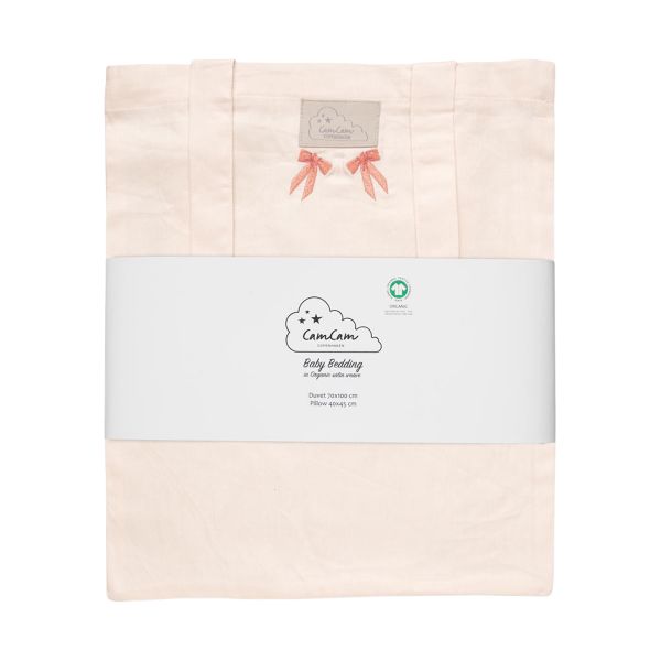 Cam Cam Copenhagen Bows Dekbedovertrek Geborduurd - 70 x 100 cm - GOTS