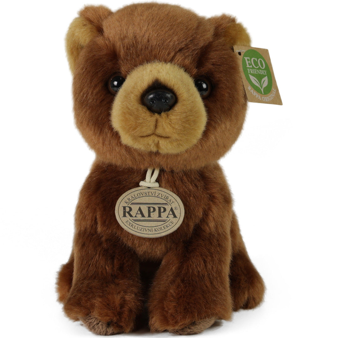 rappa knuffelbeer bruin - 18 cm