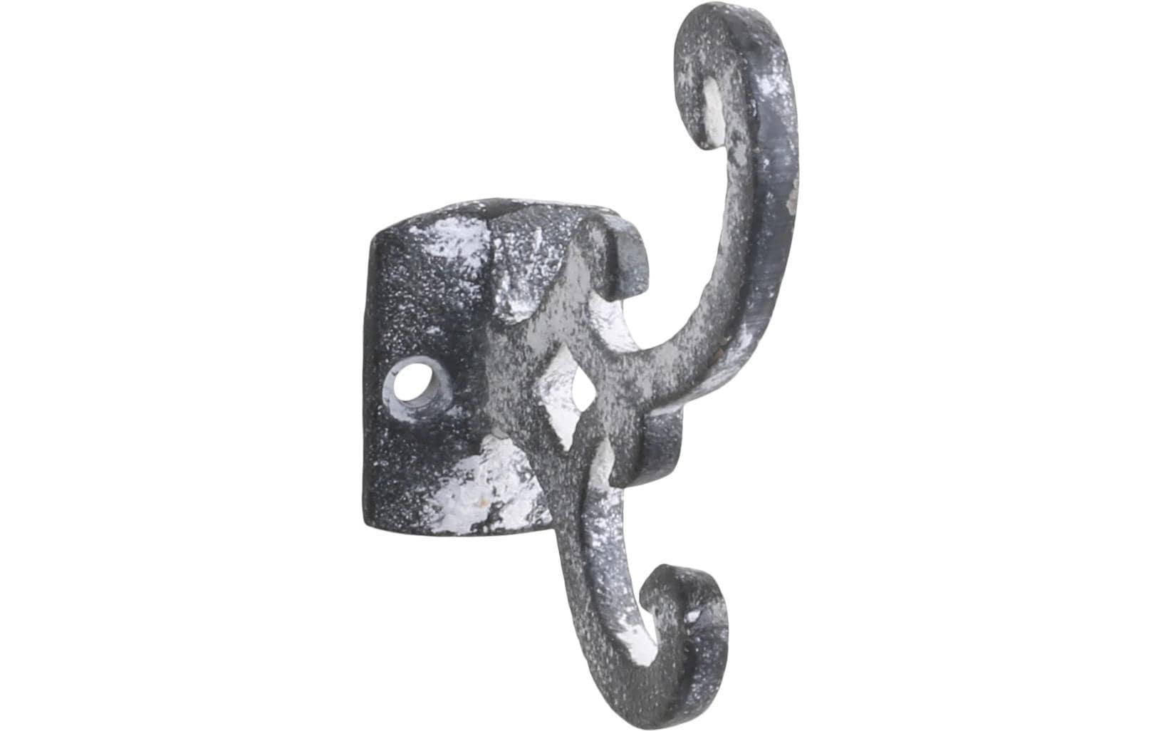 Wandhaken Antique 8 x 7 x 3 cm, GrauNostalgischer Universalhaken