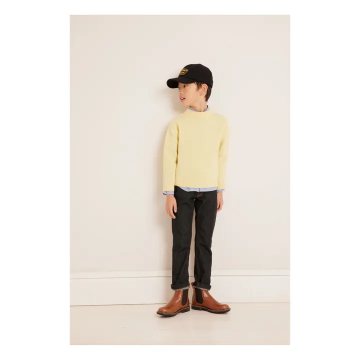 Bonpoint Casquette Laine Arnold | Noir