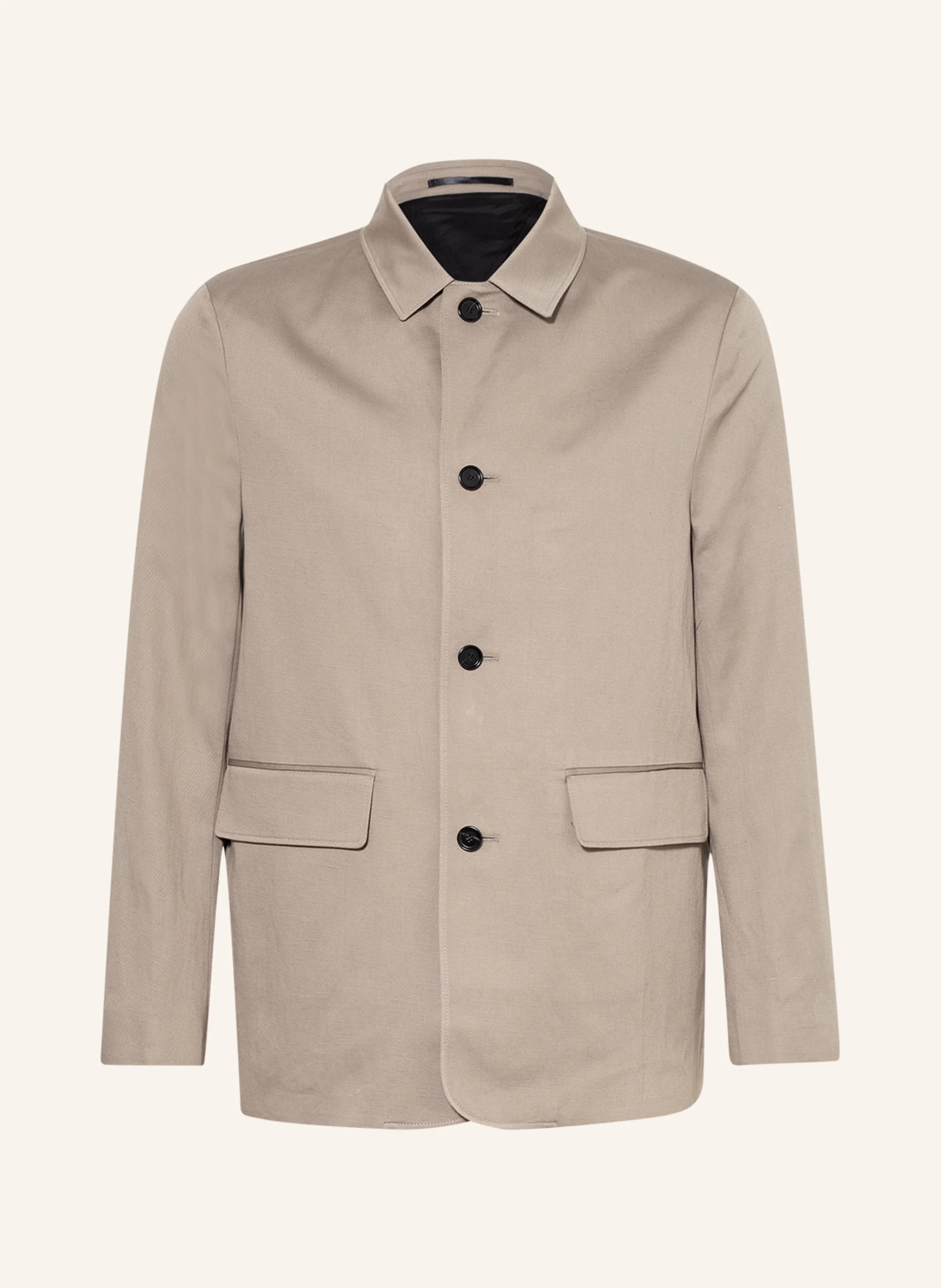 Filippa K Anzugsakko NATE Regular Fit mit Leinen
