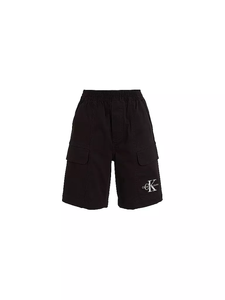 CALVIN KLEIN JEANS Jungen Bermuda  schwarz