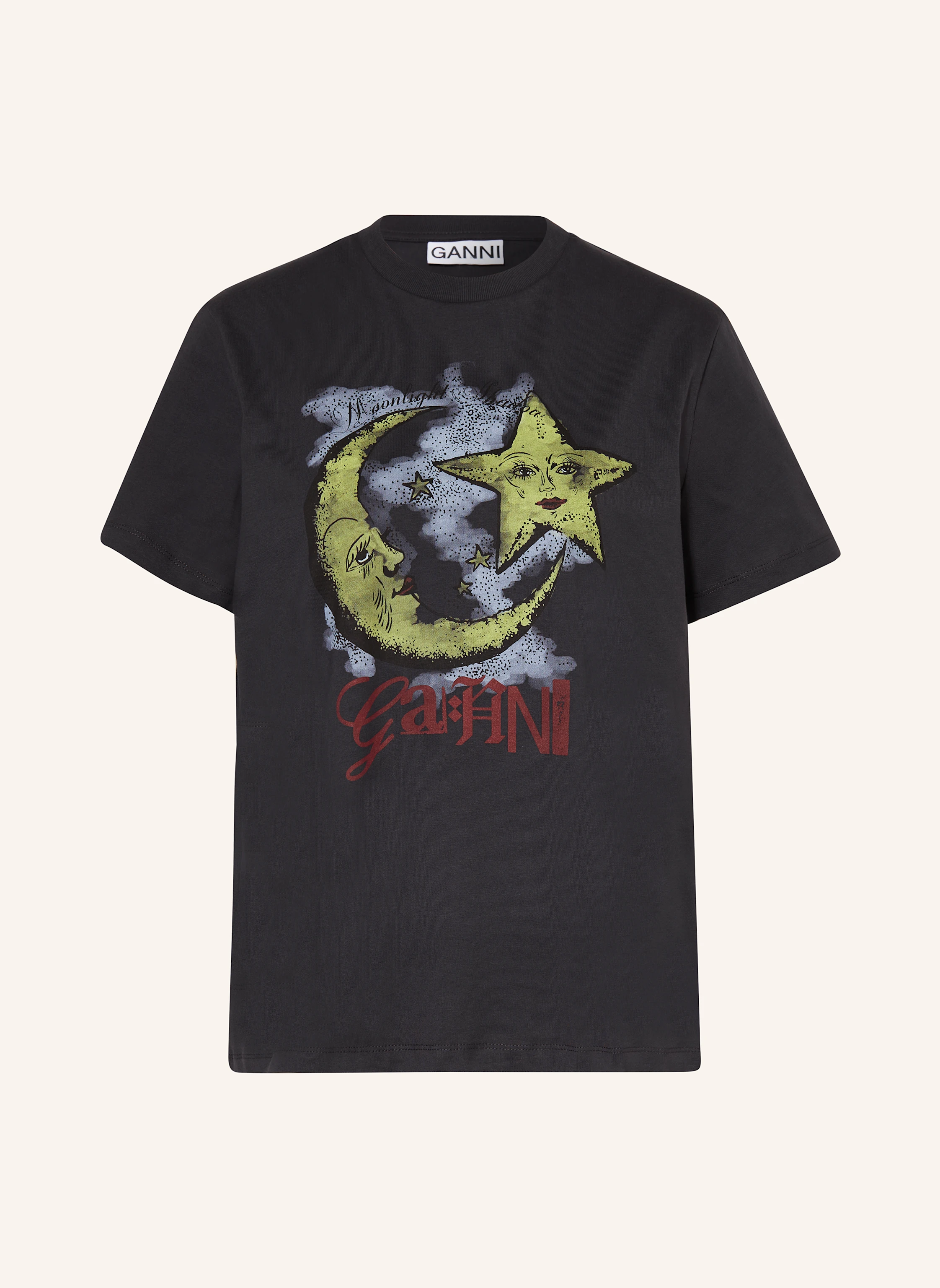 GANNI T-Shirt MOONLIGHT