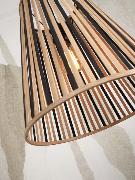 Good&Mojo Merapi hanglamp Ø30 cone small naturel