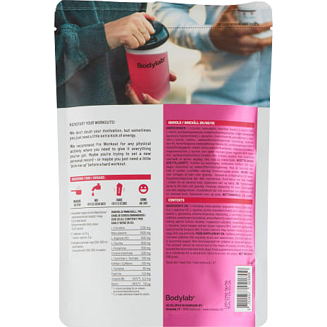 Pre Workout-pulver Bubblegum Blast