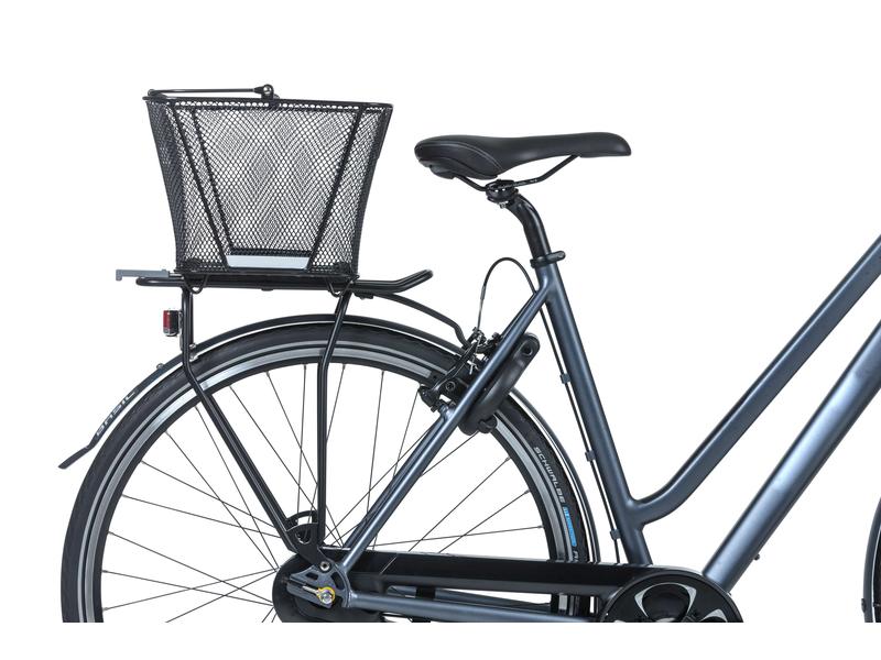 BASIL Velokorb Lesto Schwarz Fahrradkorb für hinten