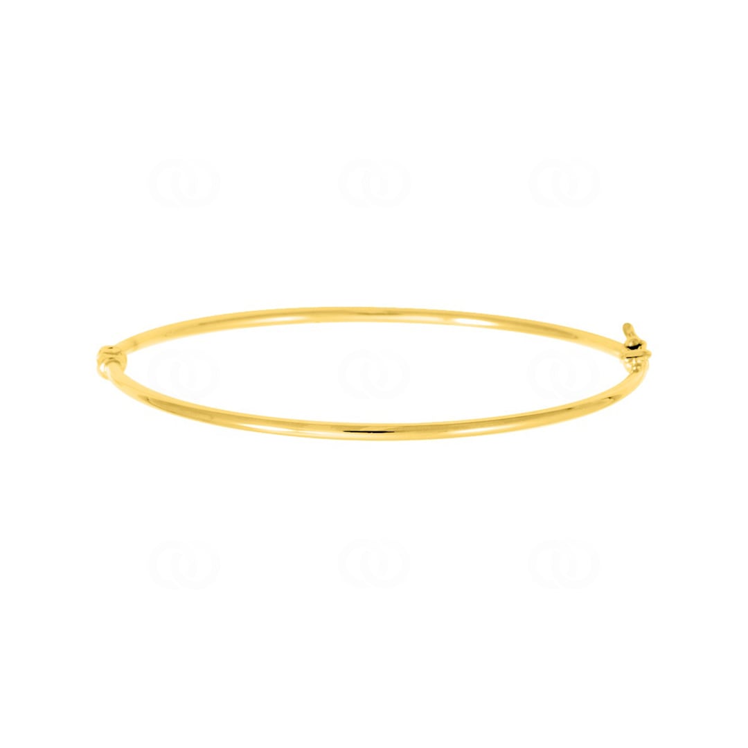 Armreif oval 375/9 K Gelbgold 2.0mm