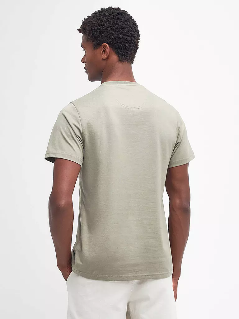 BARBOUR T-Shirt THURNFORD hellgrün