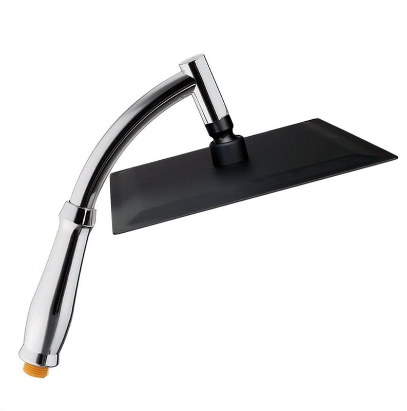 Regendouchekop - XL Deluxe - Vierkant - 28 cm - Siliconen Sproeiers