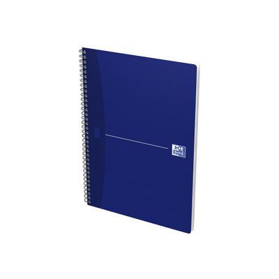 Oxford Office Essentials - Cahier A4 (21x29,7 cm) - 100 pages - grands carreaux (Seyes) - disponible dans différentes couleurs