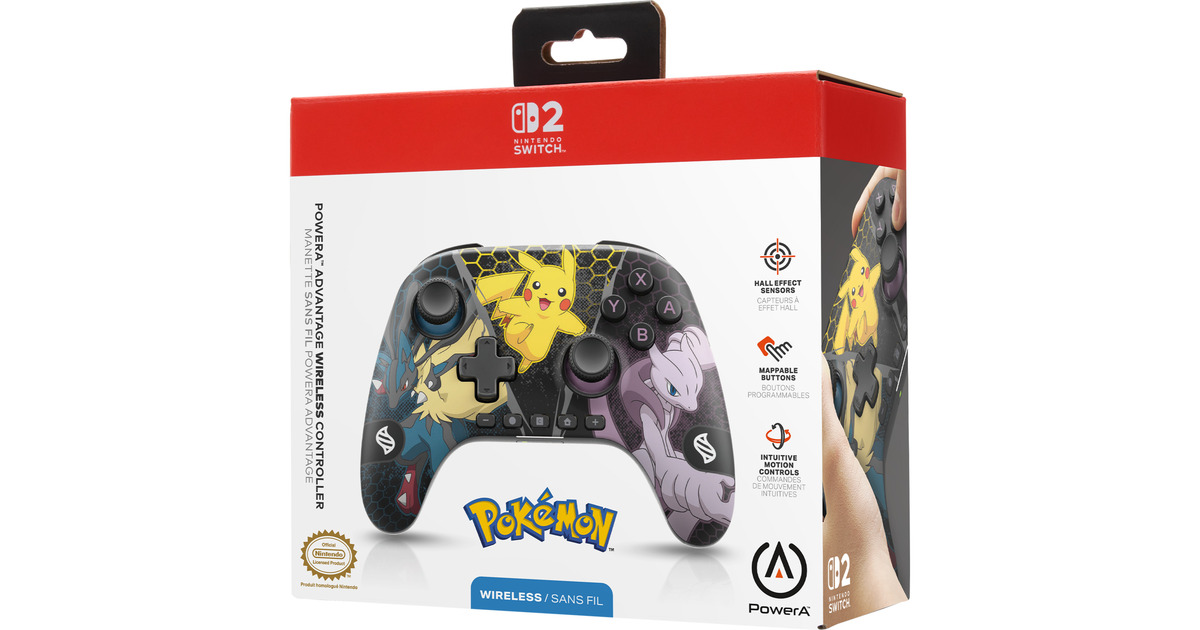 PowerAAdvantage draadloze controller voor Nintendo Switch 2 - Pokémon: Mega-evoluties