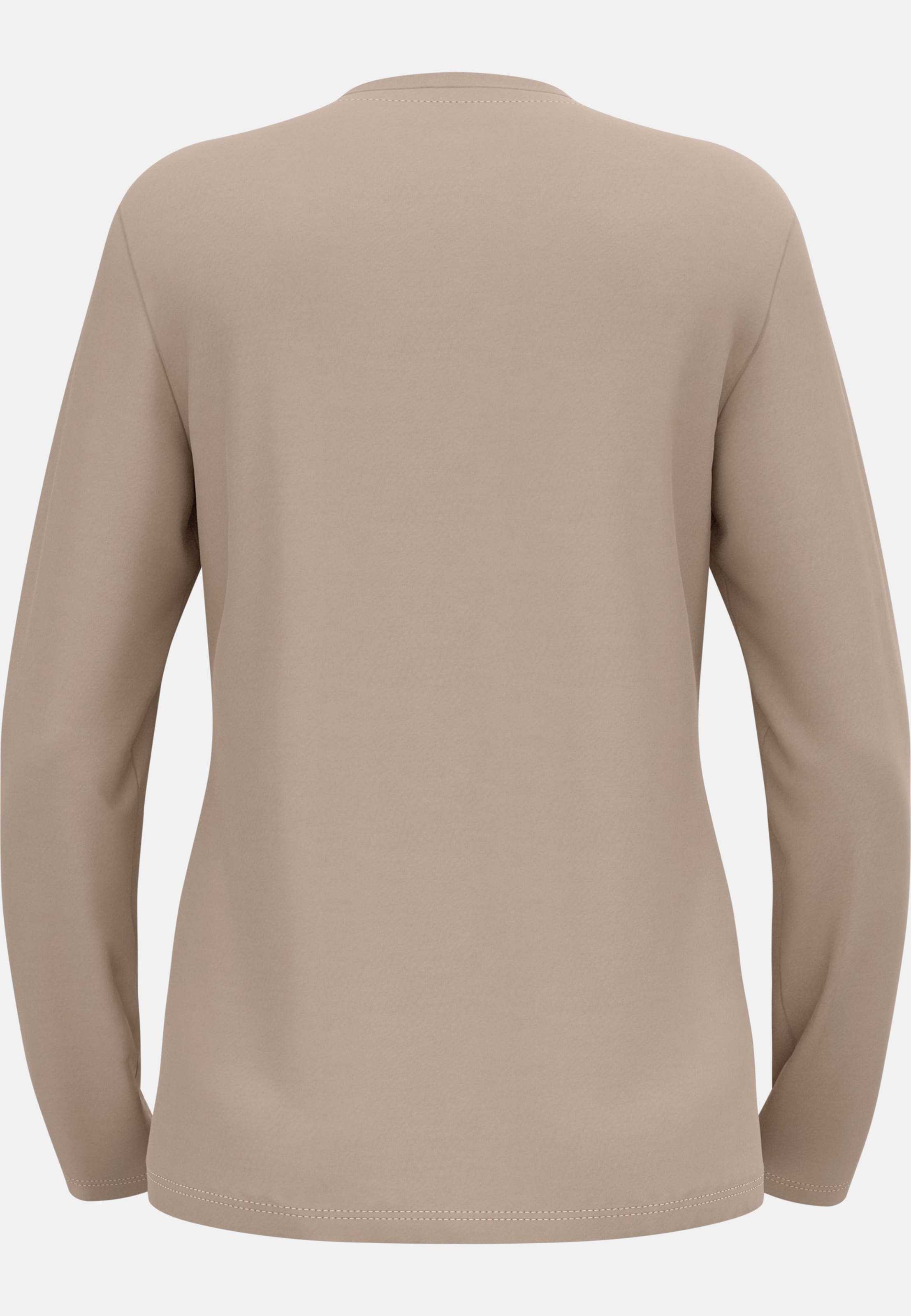 Ascent Merino 200 Langarmshirt mit Brusttasche in cinder